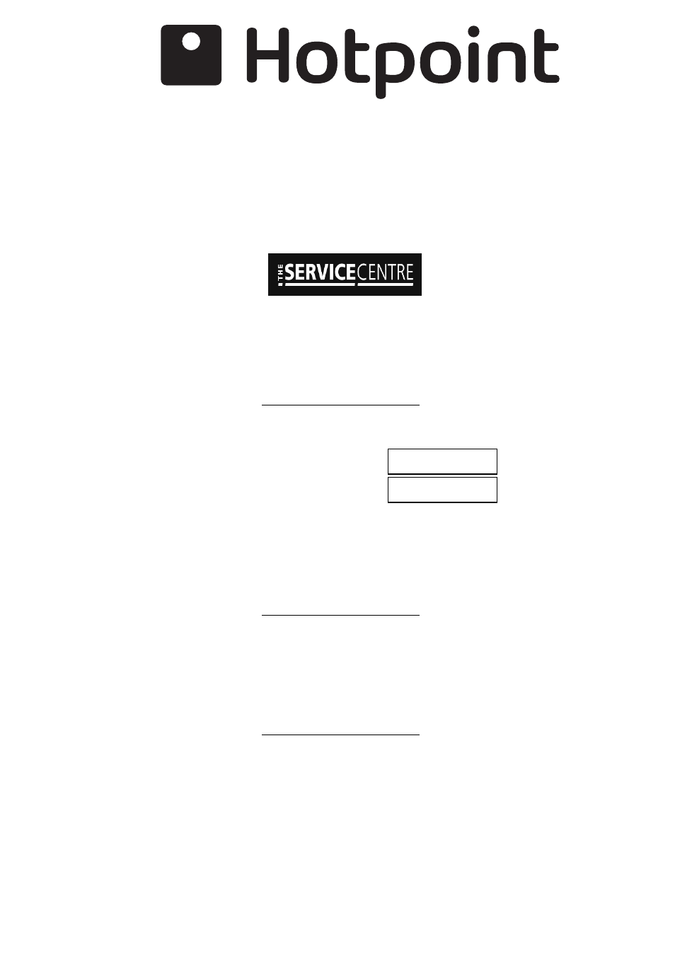 Key contacts, After sales service | Hotpoint GF941 User Manual | Page 20 / 20