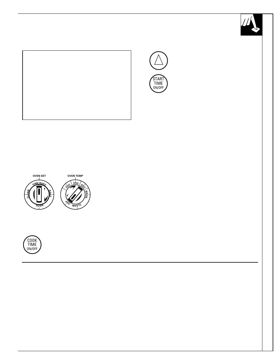 Timed baking, How to set delay start and automatic stop, Questions and answers | Hotpoint RGB744 User Manual | Page 19 / 56