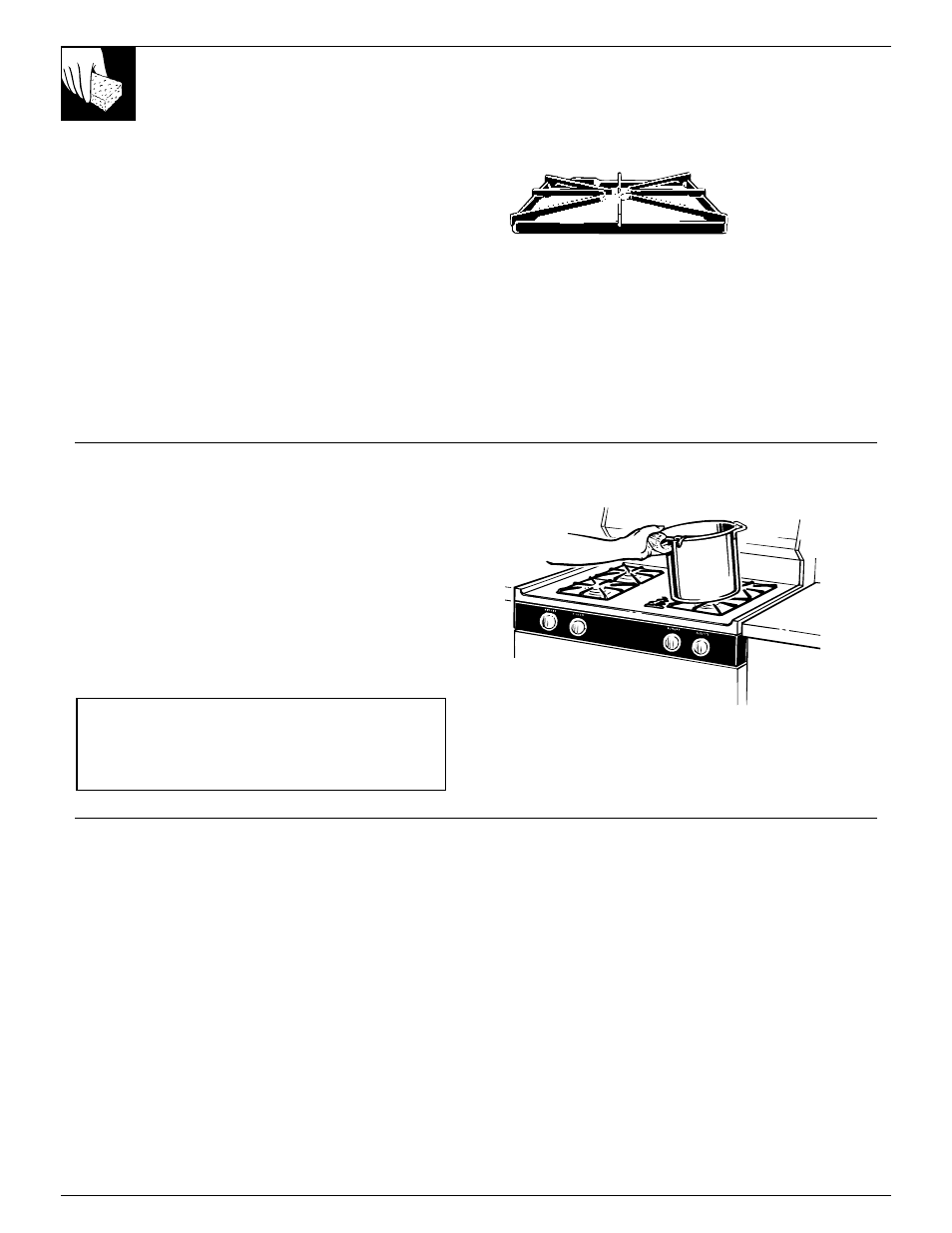 Oven bottom, 30 care and cleaning | Hotpoint RGB744 User Manual | Page 30 / 56