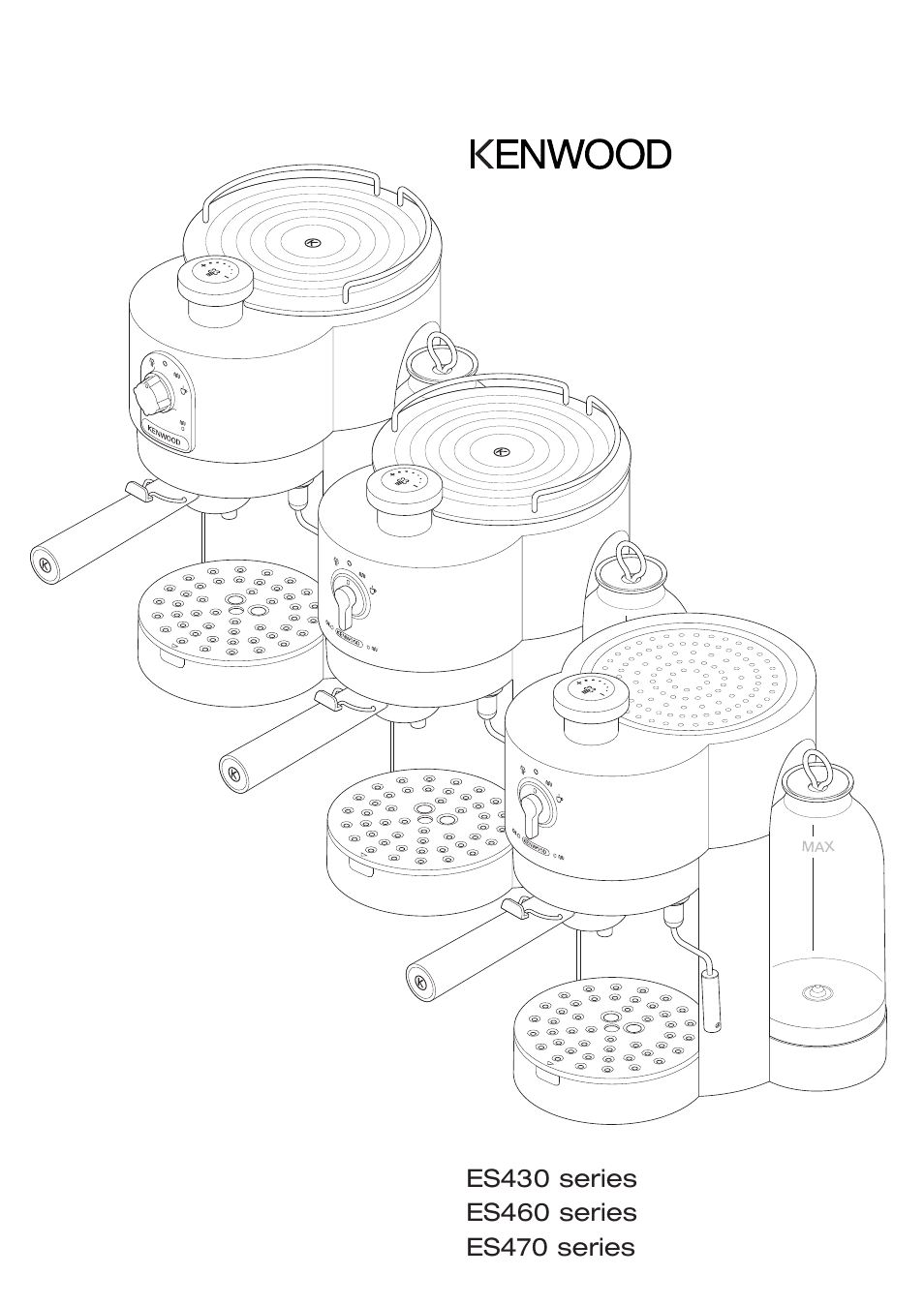 Kenwood ES430 series User Manual | Page 2 / 76