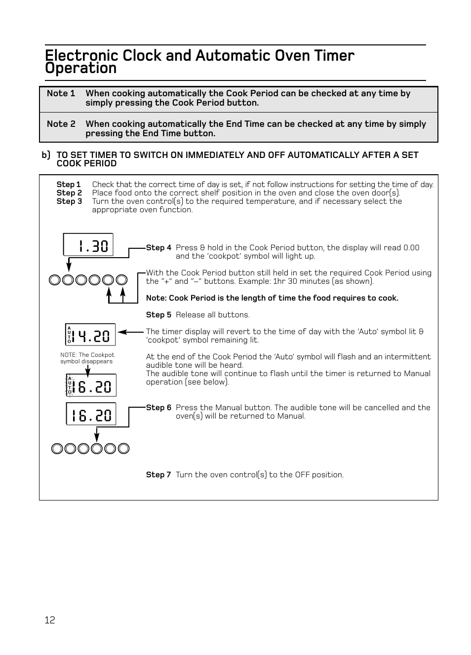 Hotpoint S130E Mk2 User Manual | Page 12 / 36