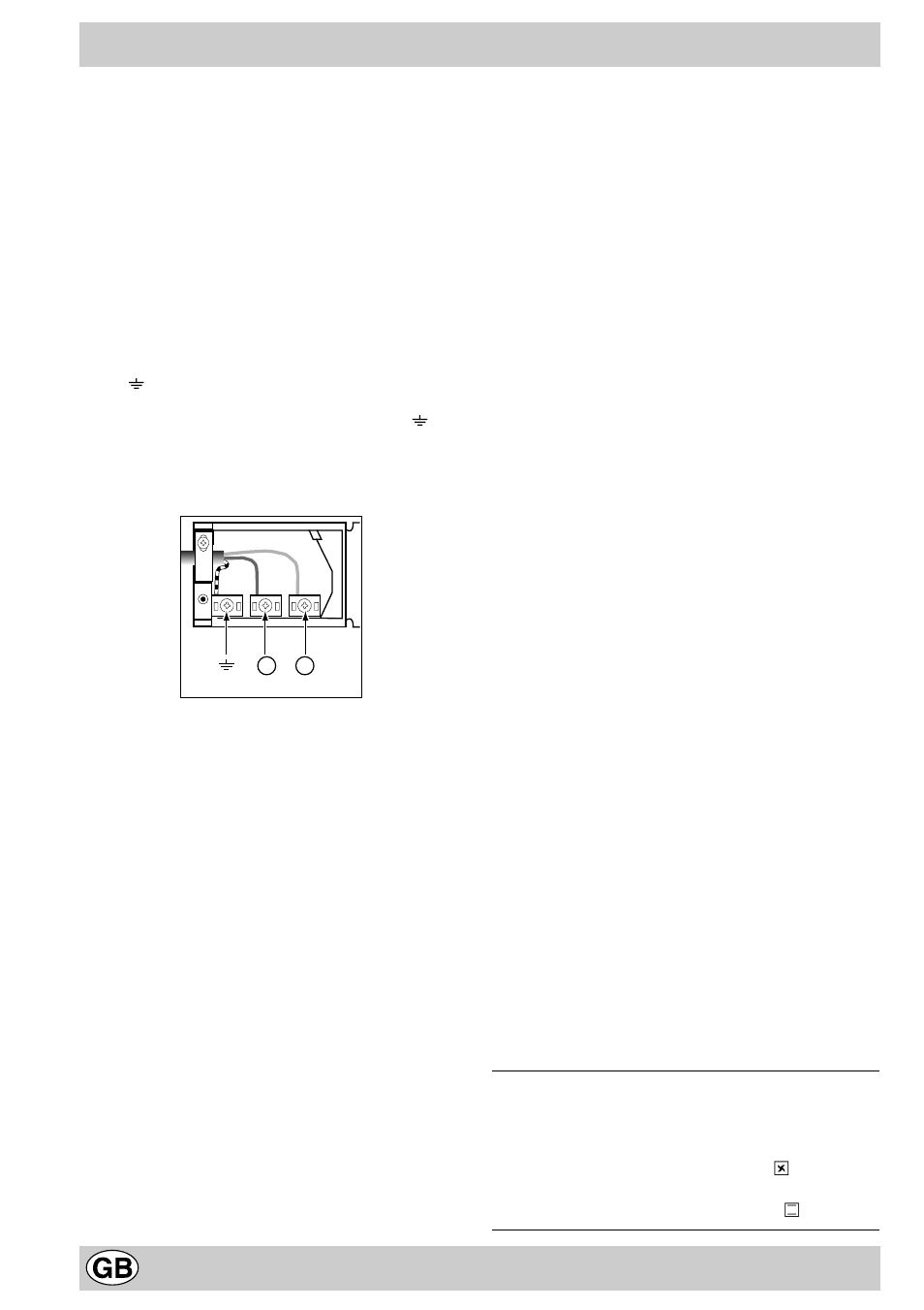 Electrical connection | Hotpoint SC 87EX User Manual | Page 14 / 20