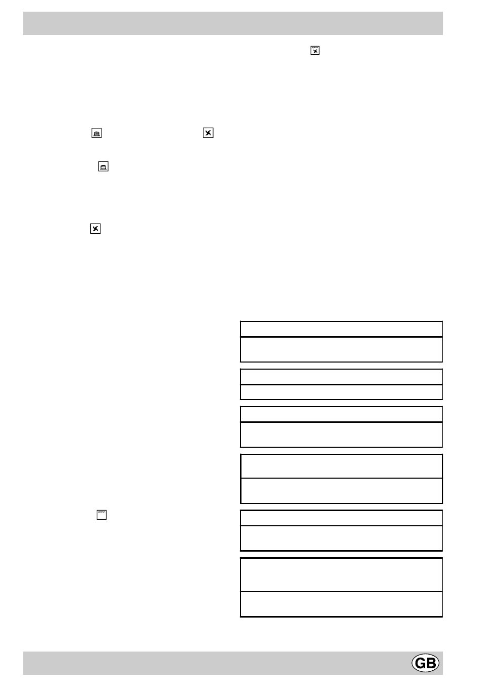 Practical cooking advice | Hotpoint SC 87EX User Manual | Page 9 / 20