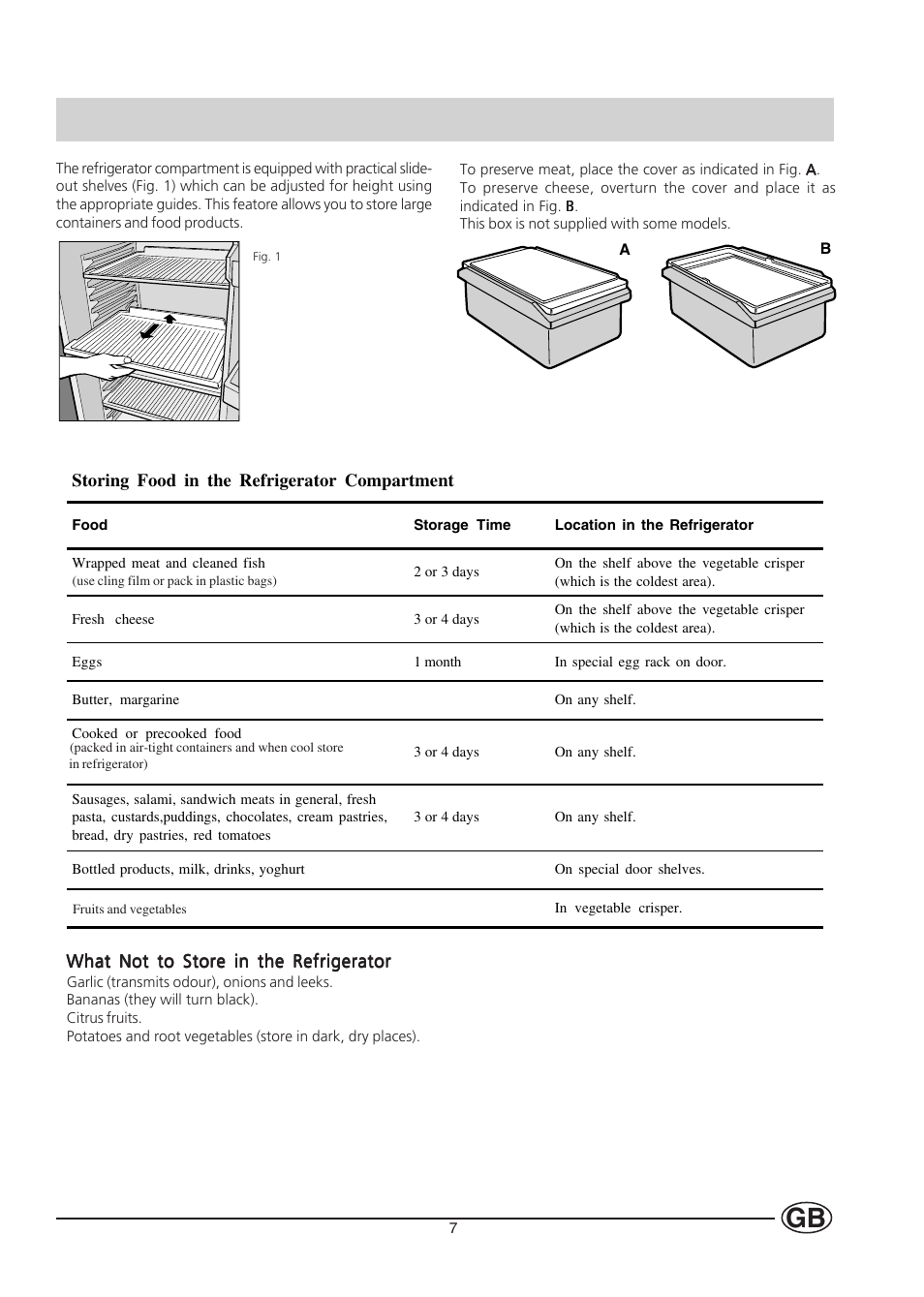 Hotpoint HM450 User Manual | Page 7 / 16