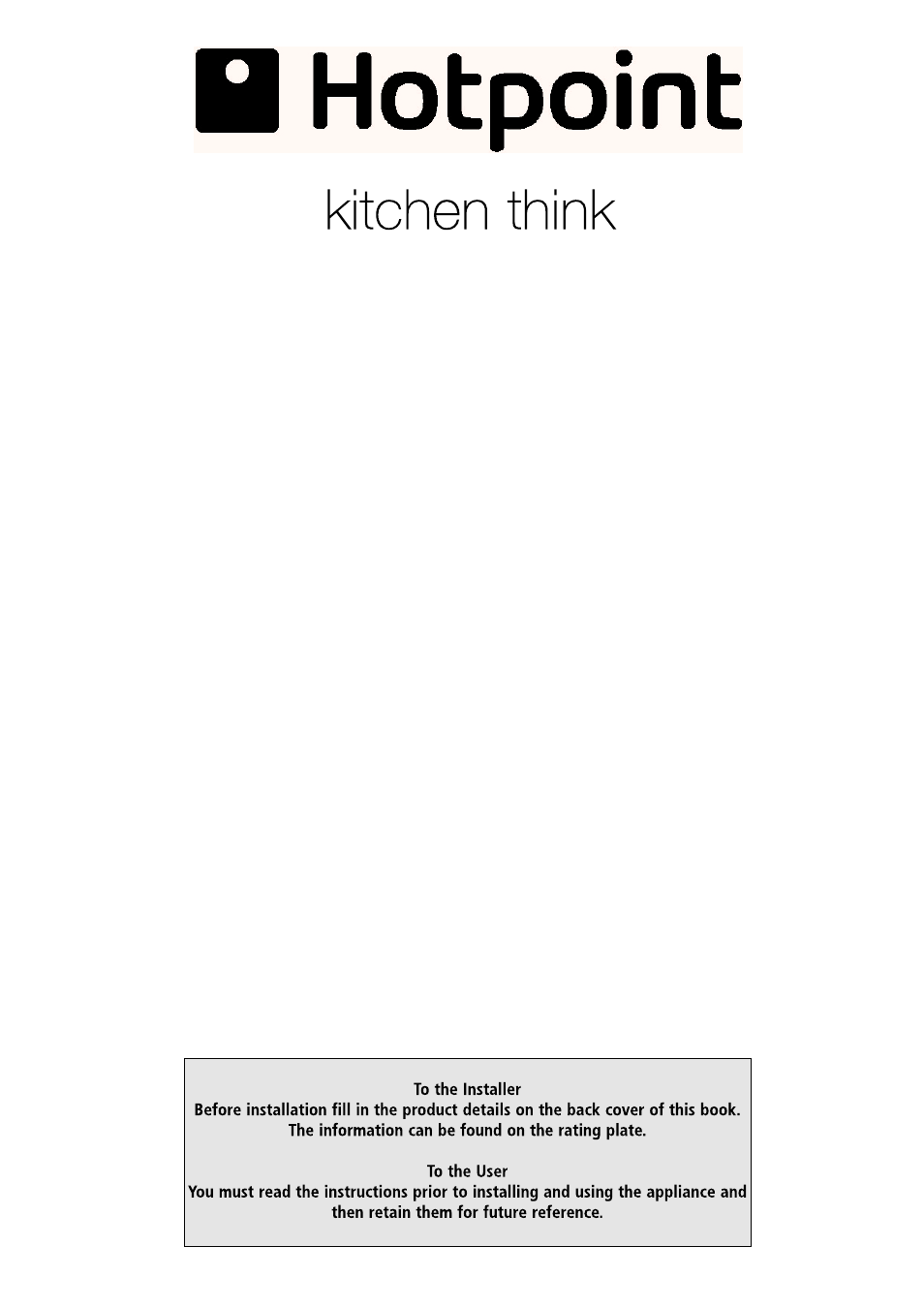 Hotpoint ST55X - ST52 User Manual | 16 pages