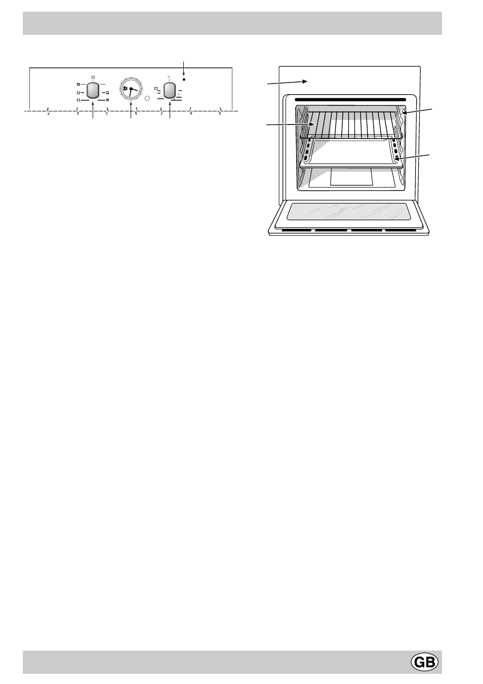 Know your oven, Bo c e | Hotpoint ST55X - ST52 User Manual | Page 5 / 16