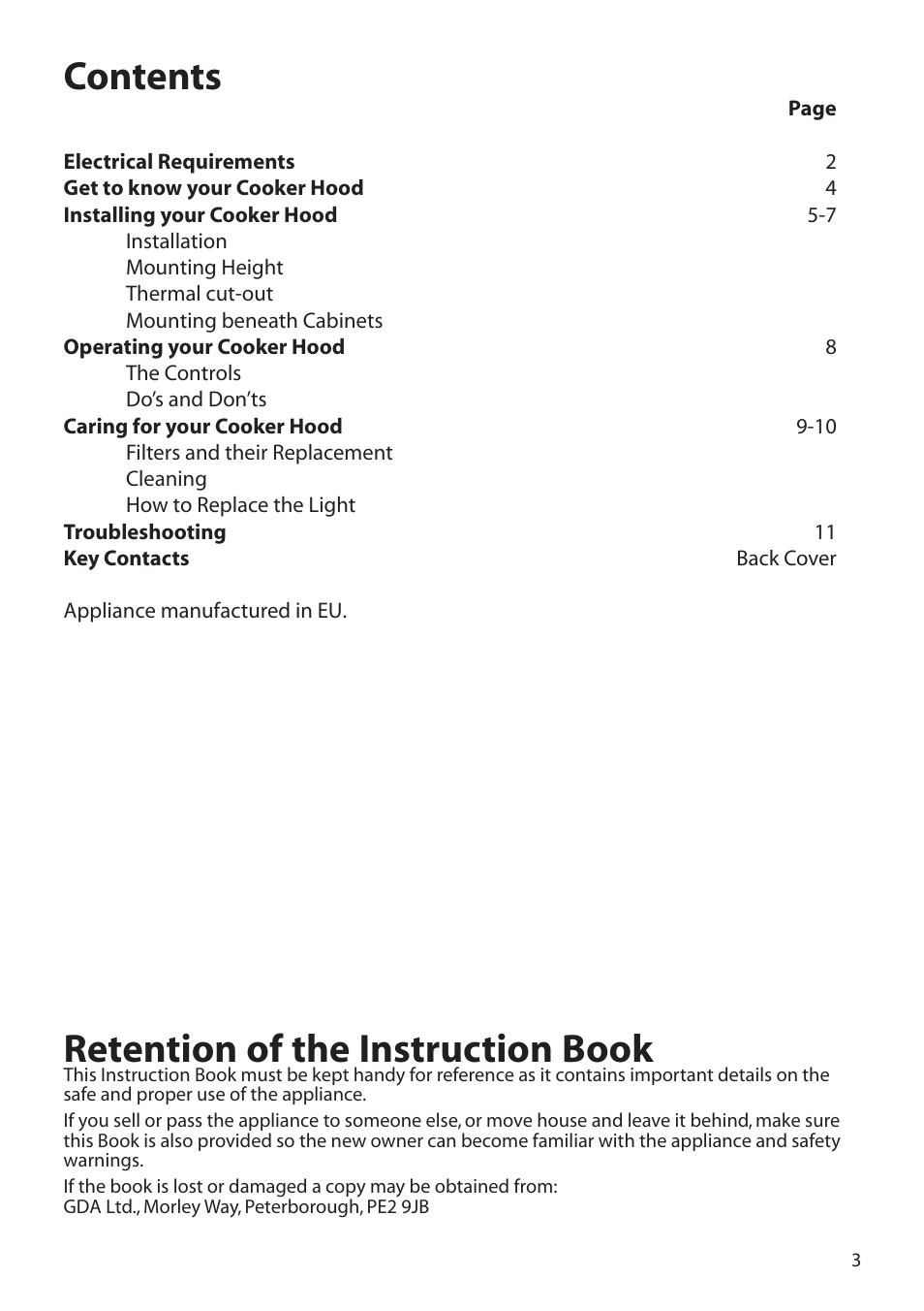 Hotpoint HTU30 User Manual | Page 3 / 12