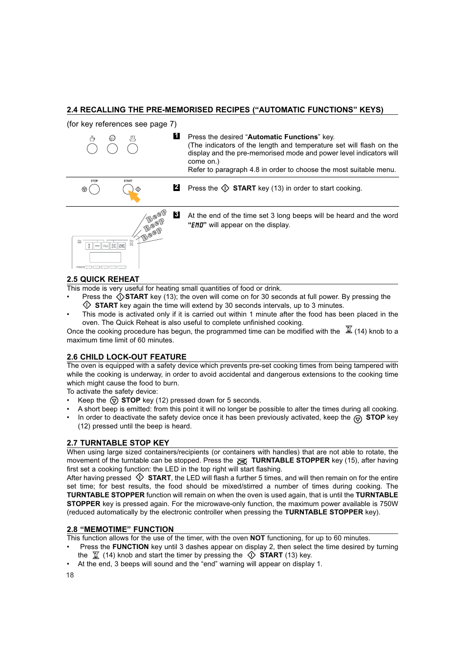 Hotpoint 6685X User Manual | Page 18 / 36