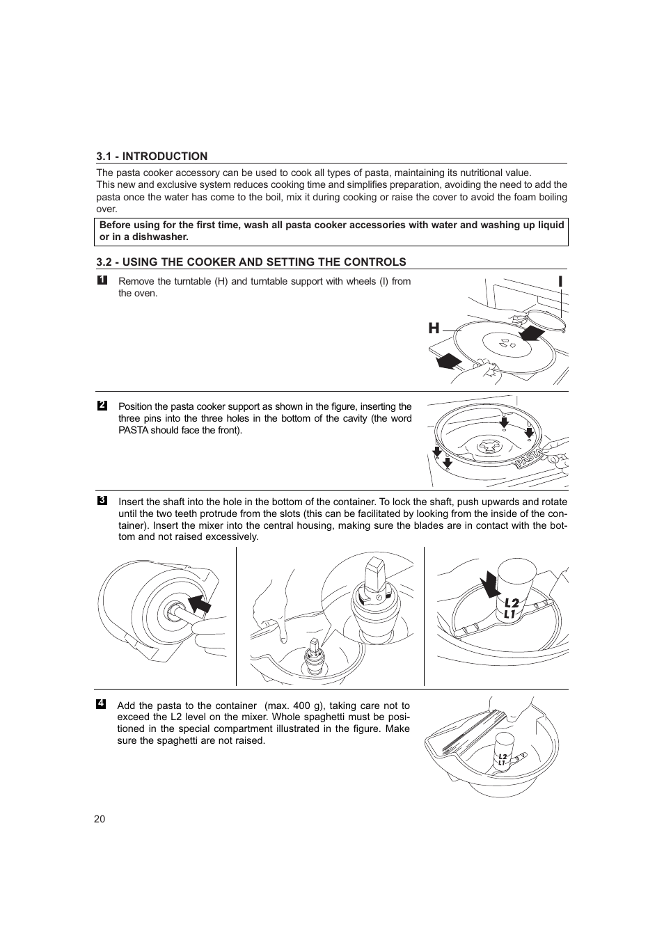 Hotpoint 6685X User Manual | Page 20 / 36