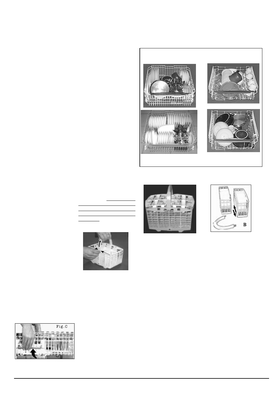 Loading your dishwasher, What can i wash | Hotpoint 60cm Free Standing Ultima User Manual | Page 10 / 24