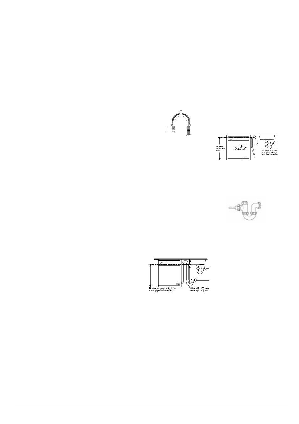 Installation | Hotpoint 60cm Free Standing Ultima User Manual | Page 6 / 24
