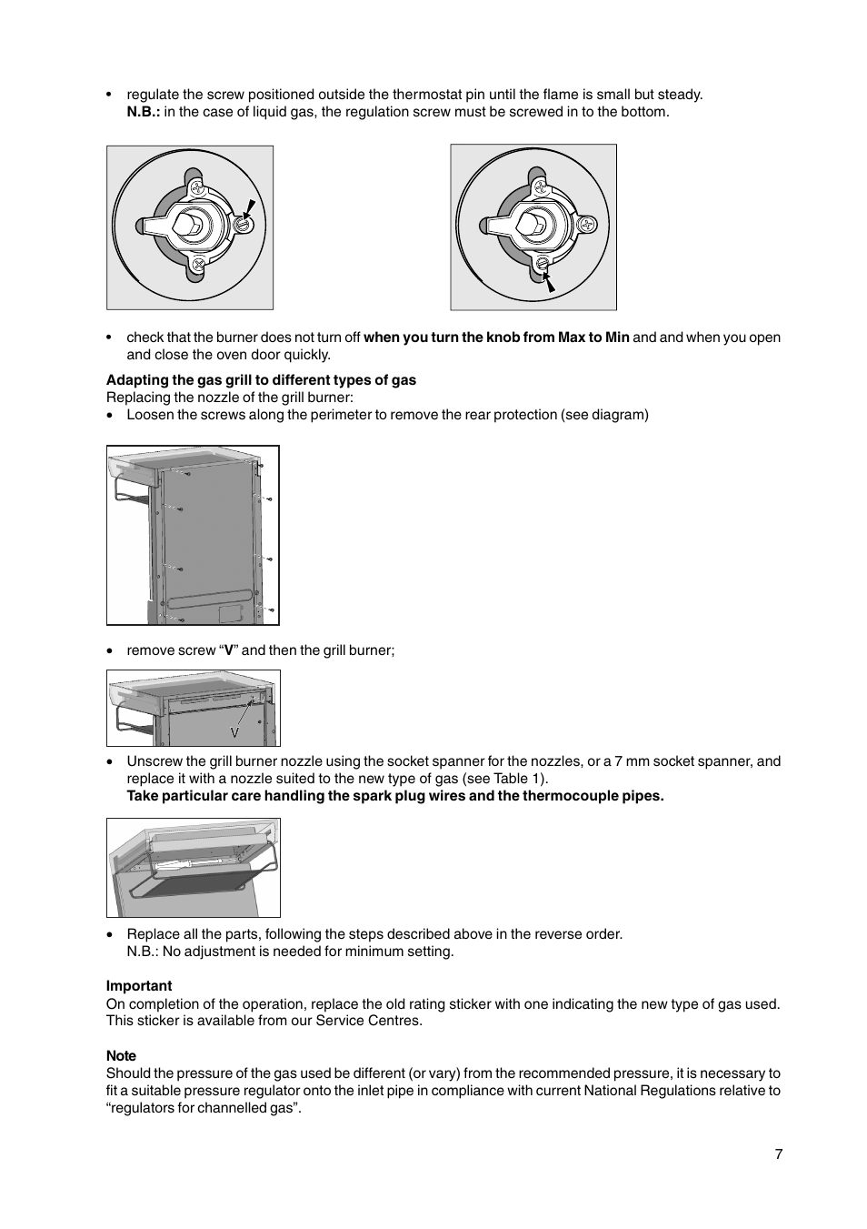 Hotpoint HL500G User Manual | Page 7 / 28