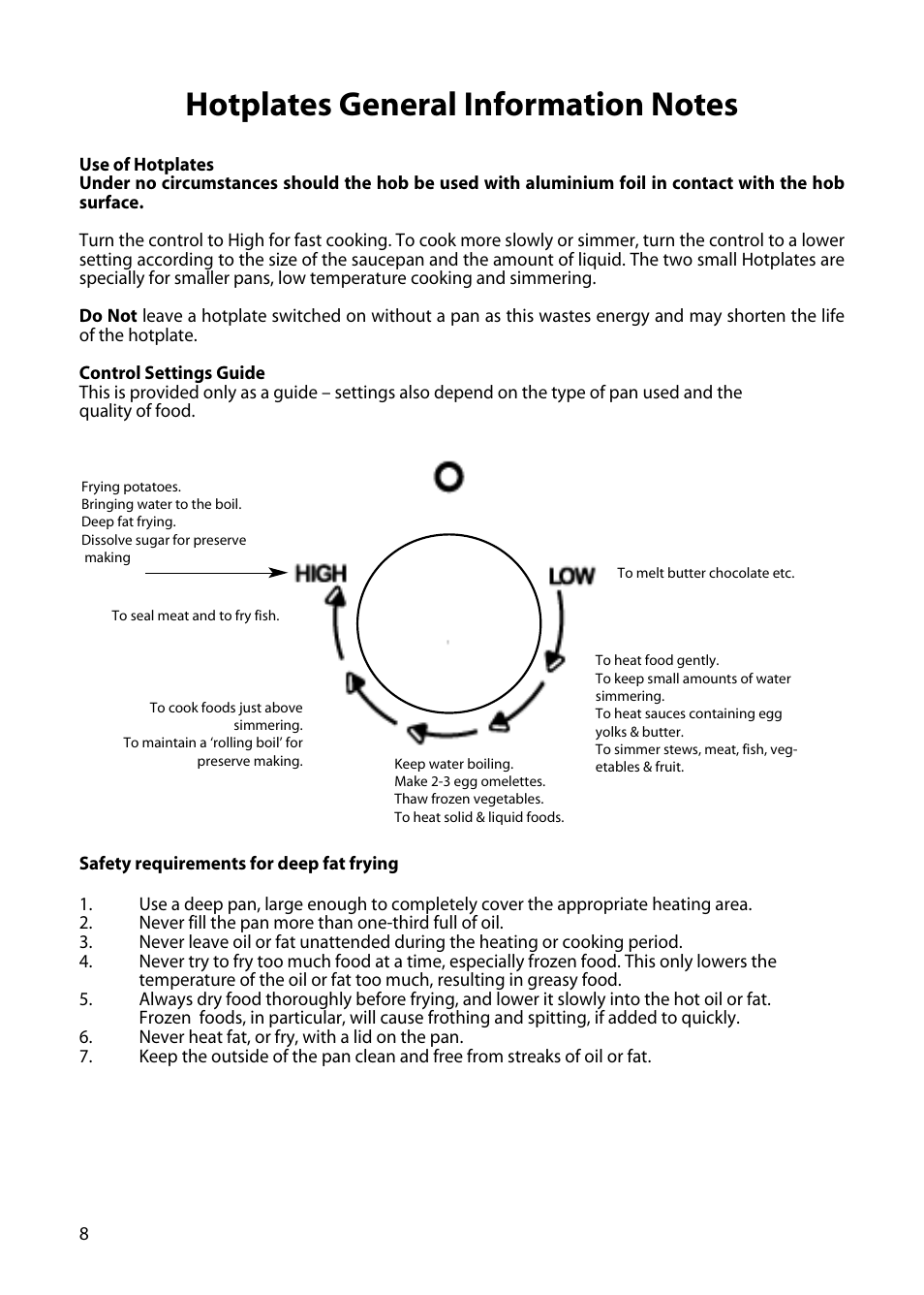 Hotpoint H150E User Manual | Page 10 / 24