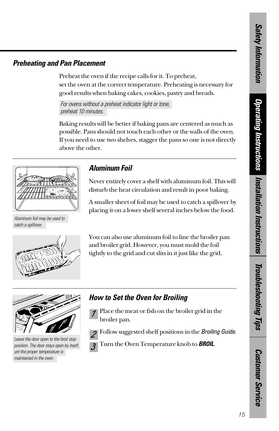 Hotpoint RB533 User Manual | Page 15 / 40