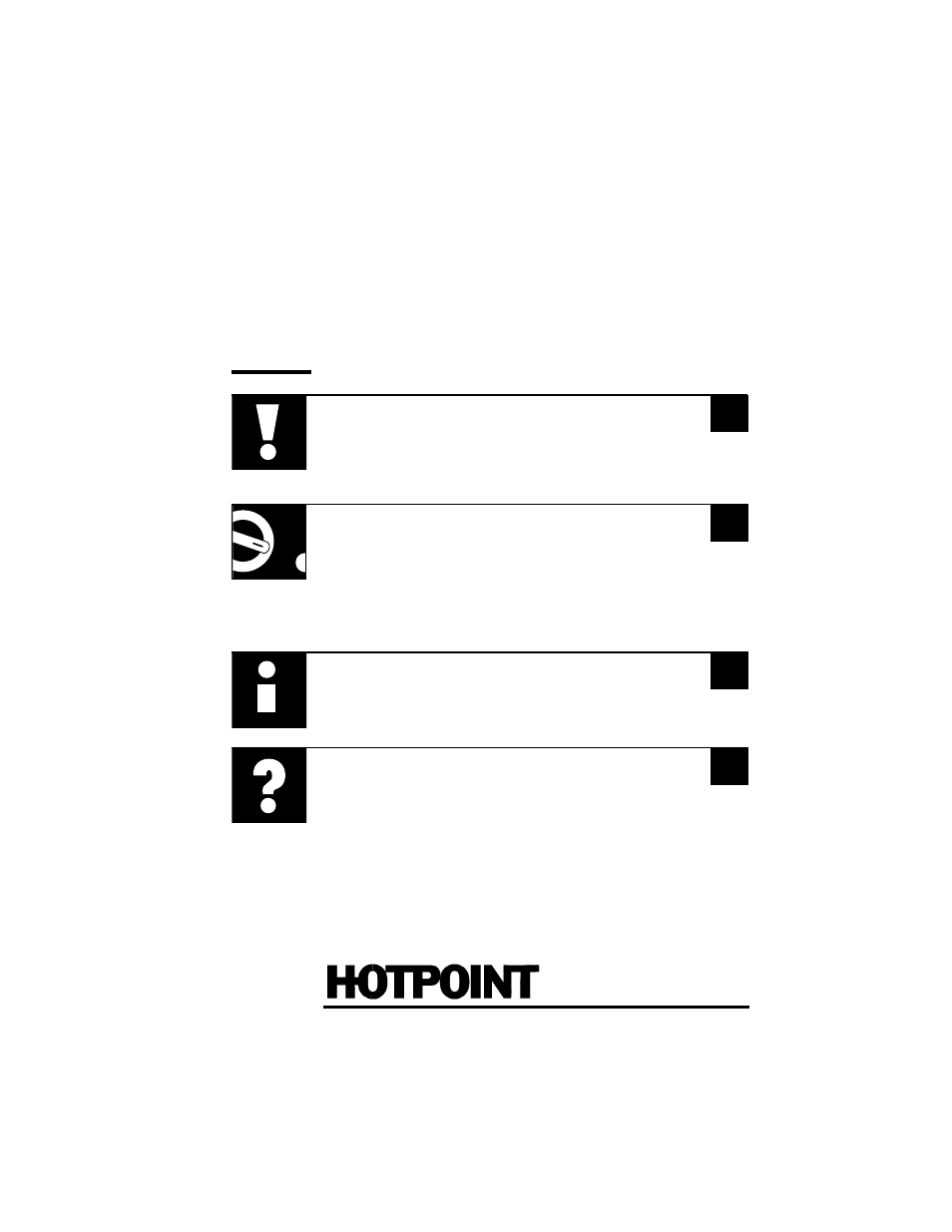 Hotpoint RVM1425 User Manual | 40 pages