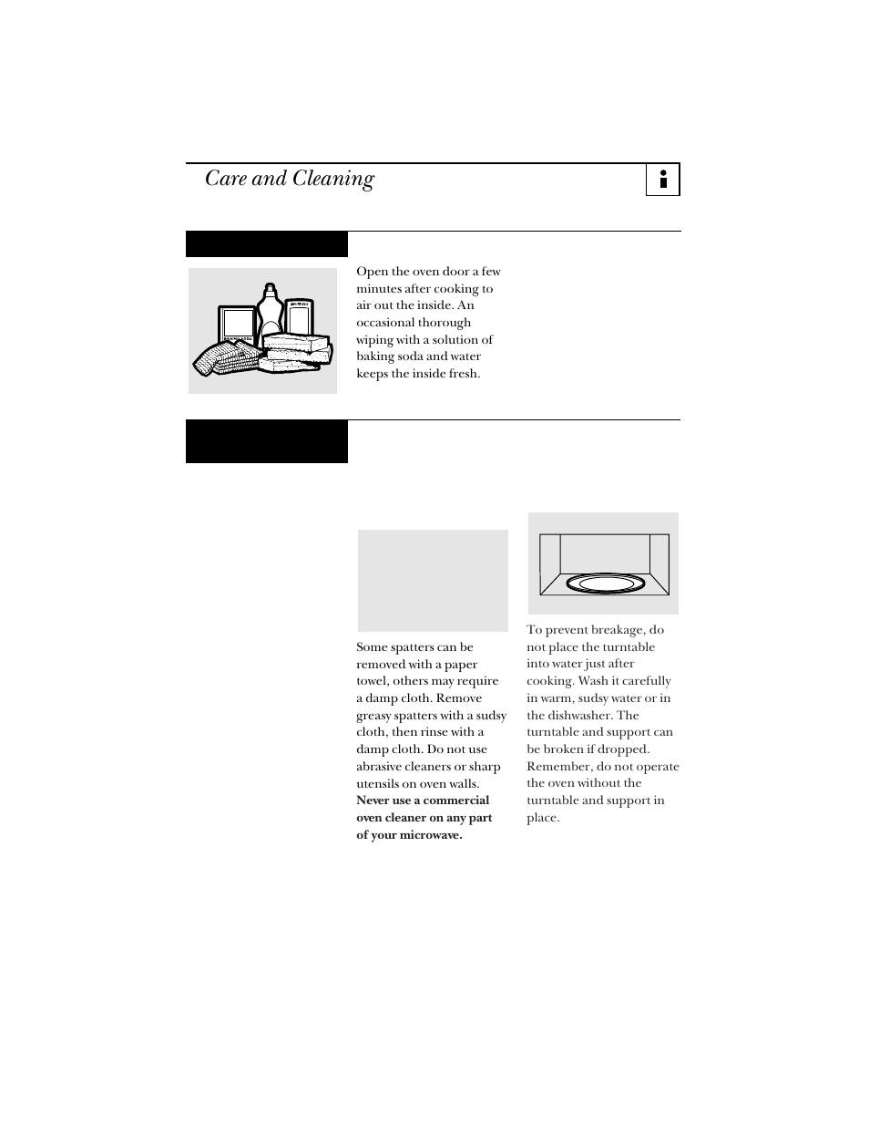 Care and cleaning | Hotpoint RVM1425 User Manual | Page 29 / 40