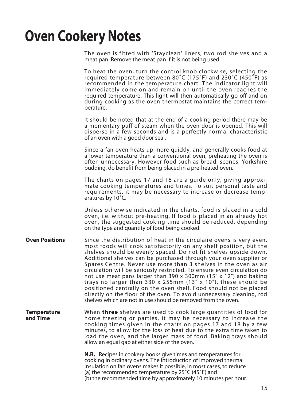 Hotpoint EW22 User Manual | Page 15 / 28