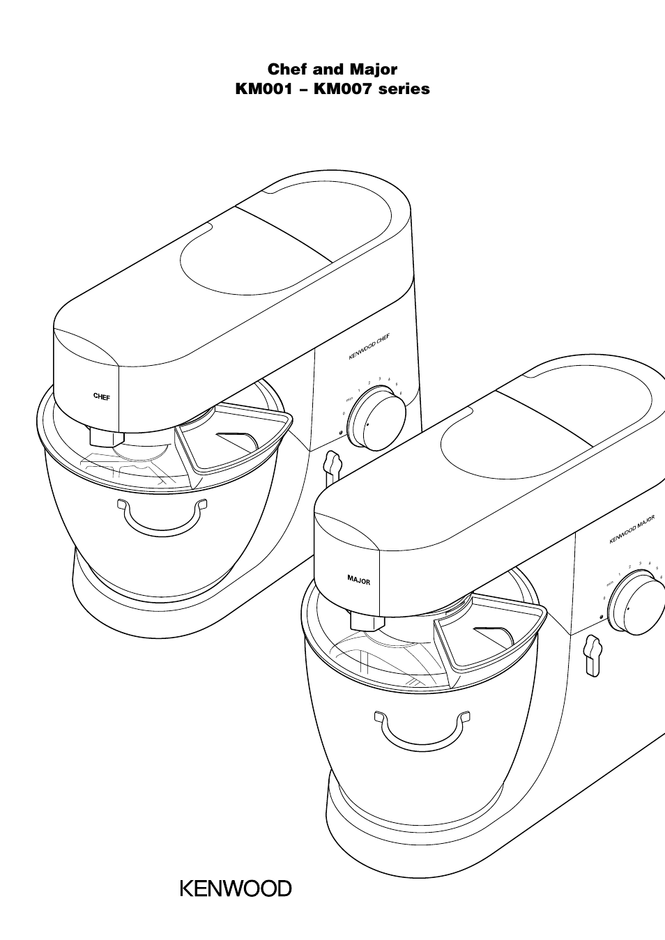 Kenwood KM001 series User Manual | 153 pages