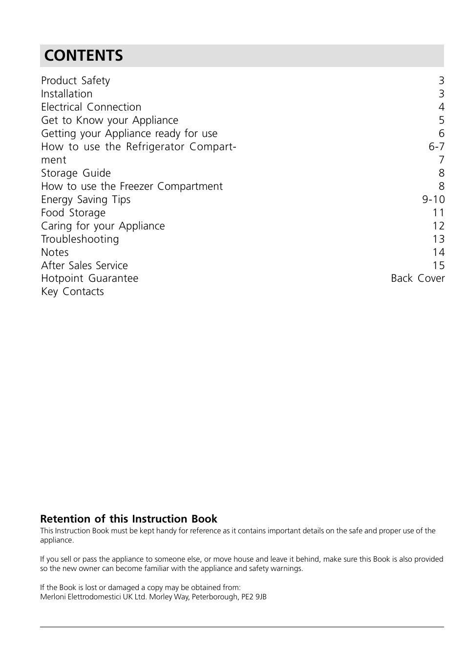 Hotpoint HM315I User Manual | Page 2 / 16