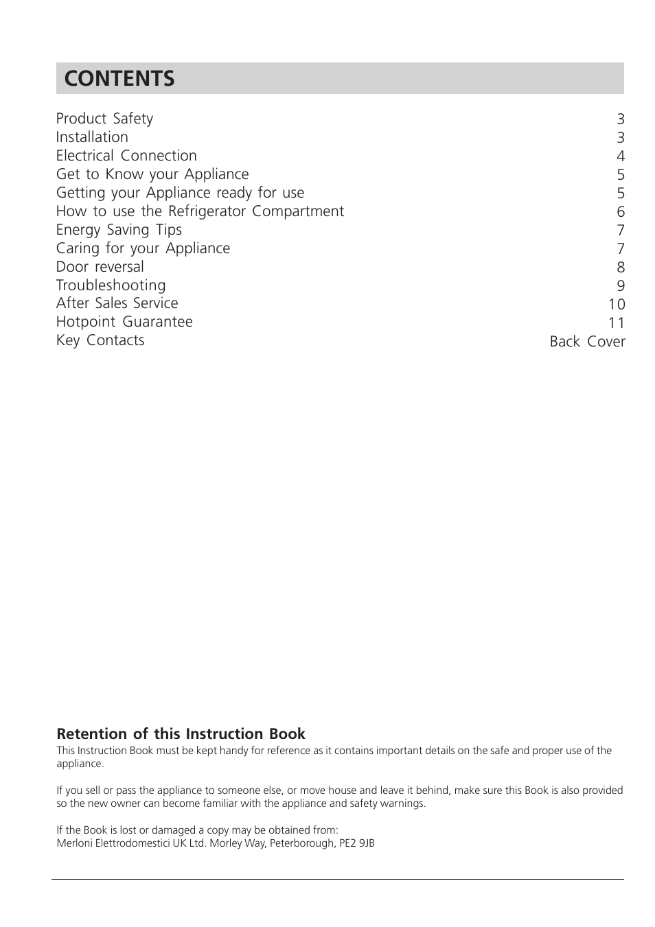 Hotpoint RLA 21 User Manual | Page 2 / 12