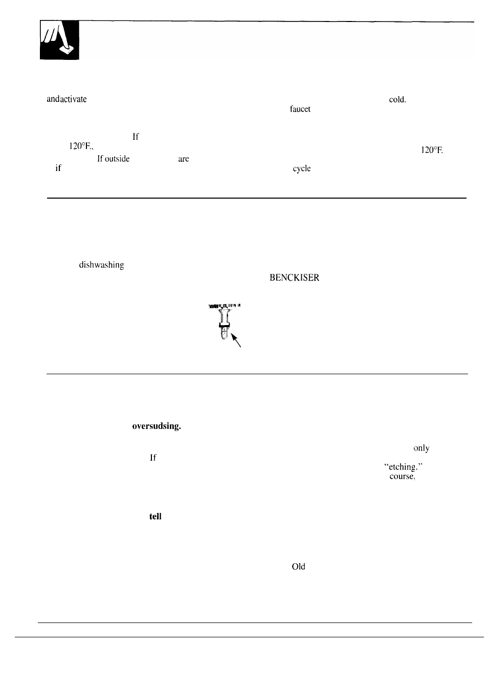 Rinse agent, Water temperature, How to test water temperature | How to use a rinse agent, How to choose and use the right detergent | Hotpoint HDA6009 User Manual | Page 6 / 20