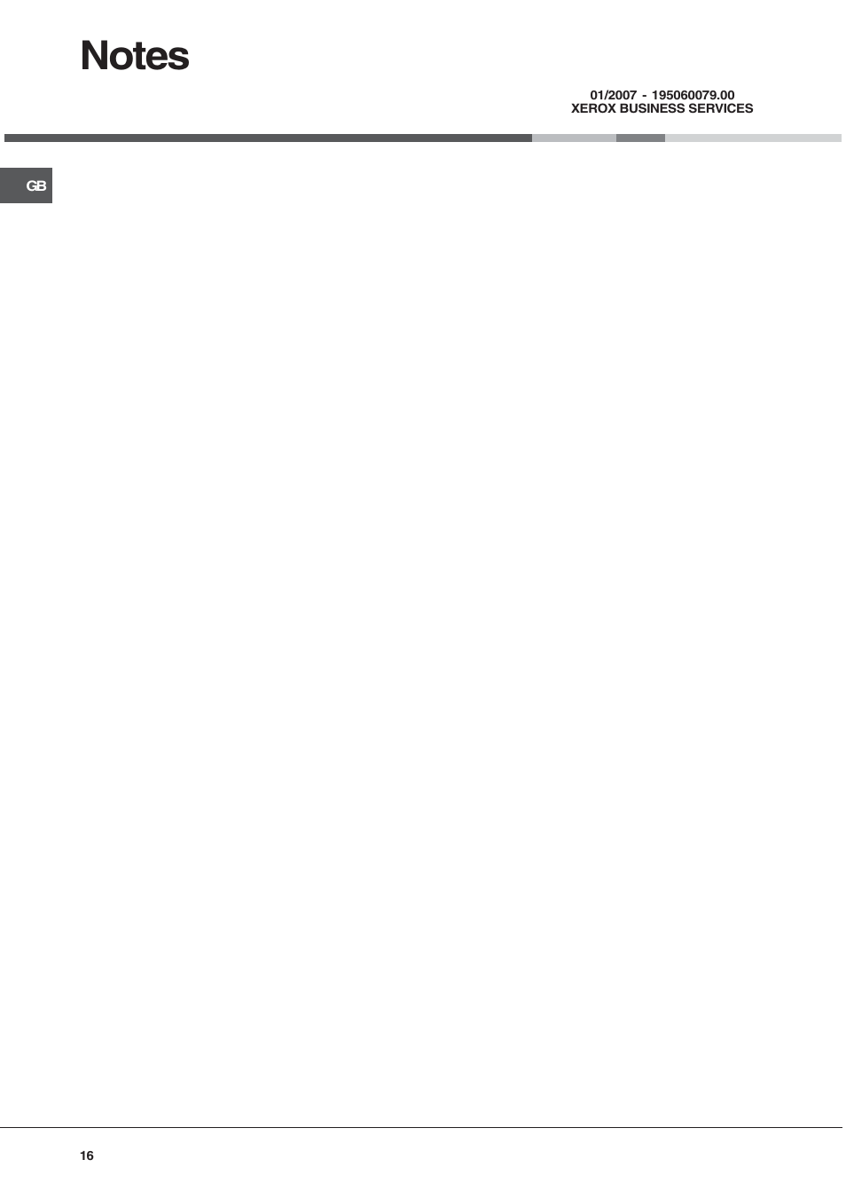 Hotpoint SE101PX User Manual | Page 16 / 16