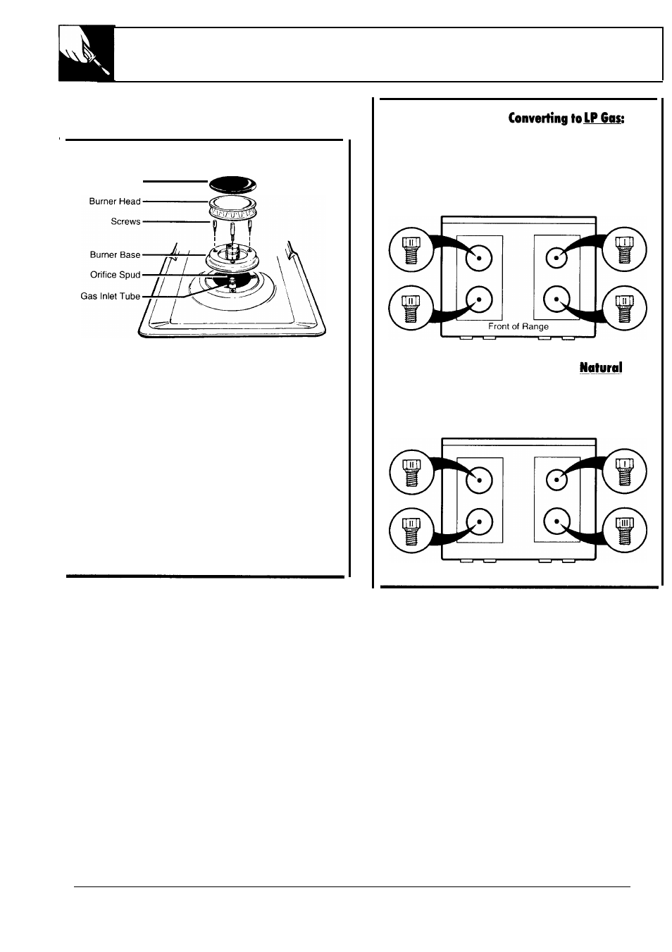 Installation instructions | Hotpoint RGB747GER User Manual | Page 42 / 48