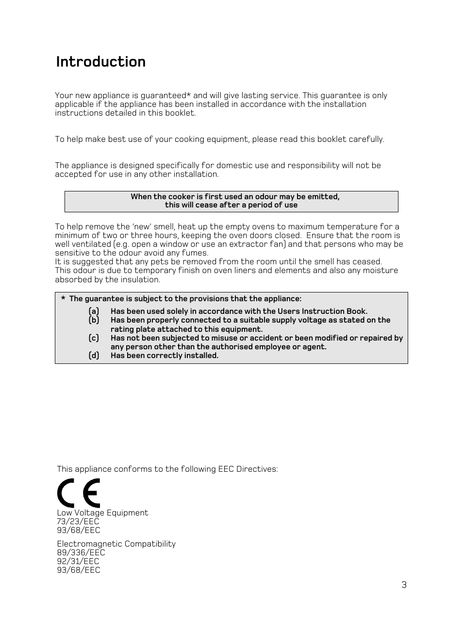 Introduction | Hotpoint UE89X1 UQ89I User Manual | Page 3 / 36
