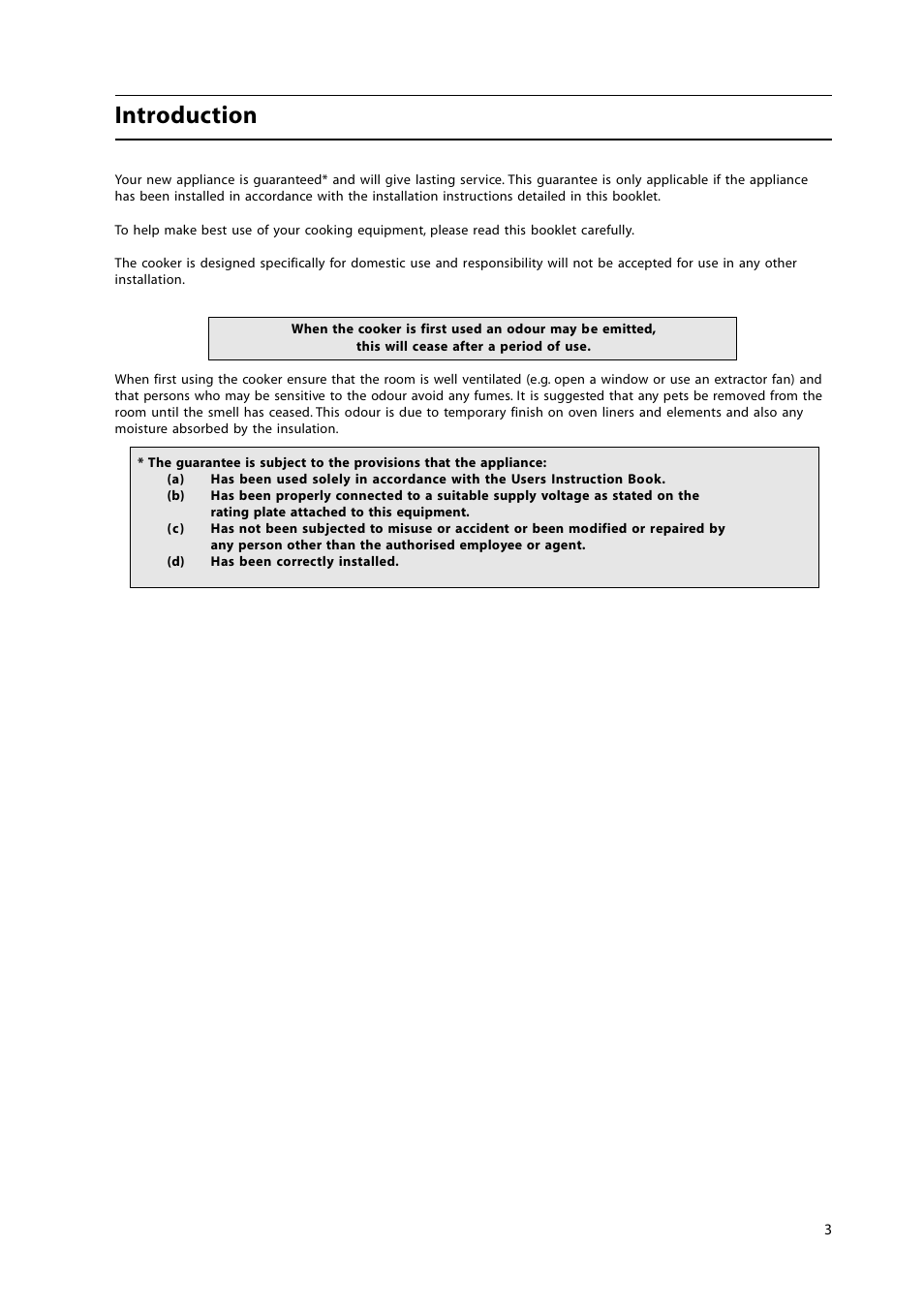 Introduction | Hotpoint HL500E User Manual | Page 3 / 28