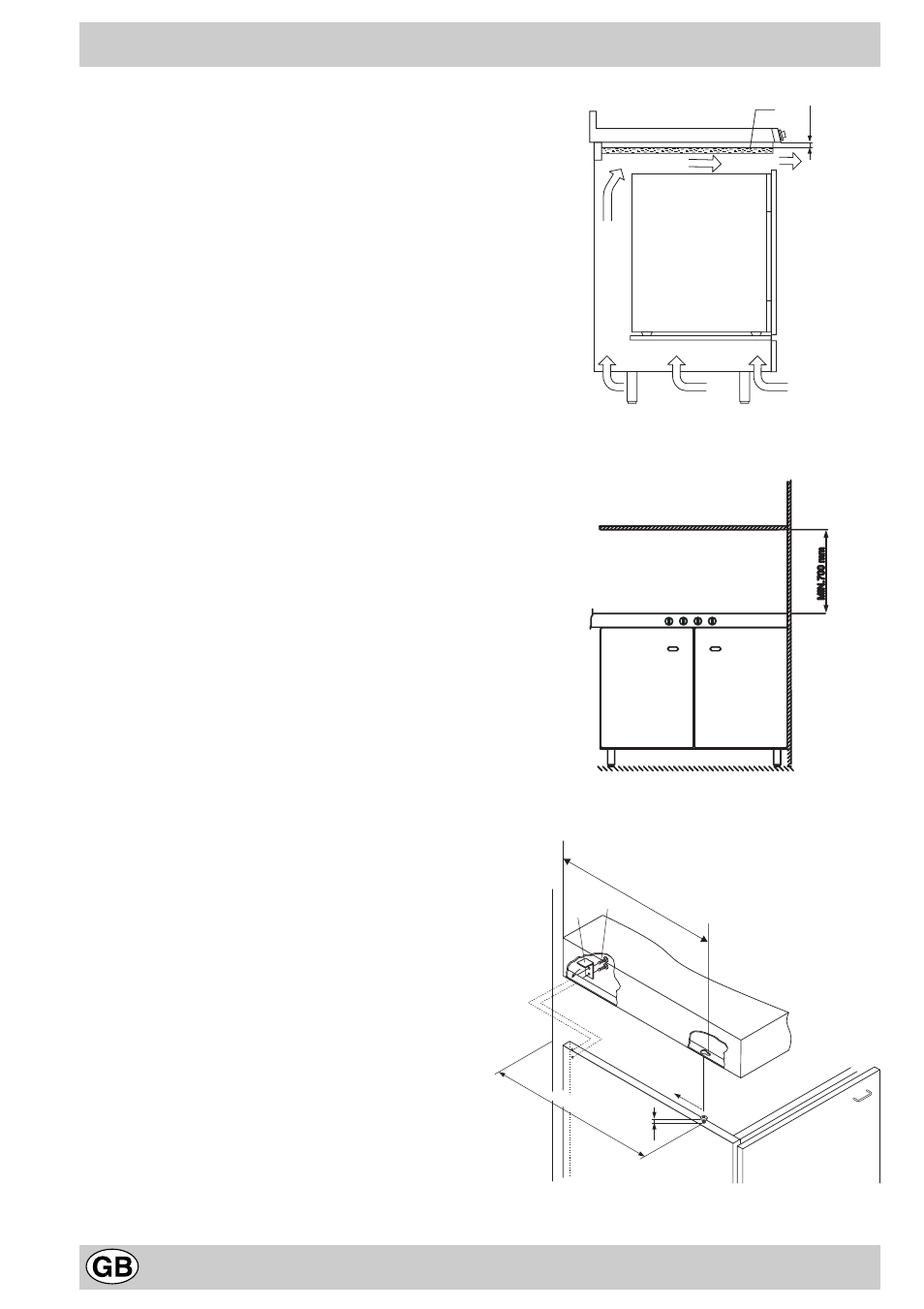 Installation | Hotpoint EX901X User Manual | Page 8 / 12