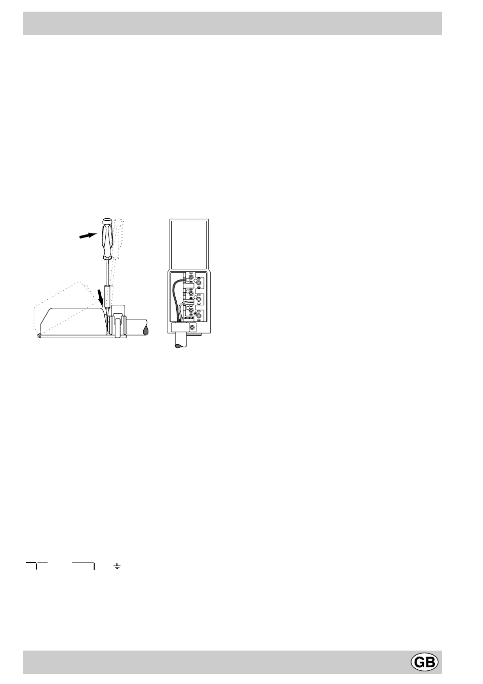Electrical connection | Hotpoint EX901X User Manual | Page 9 / 12
