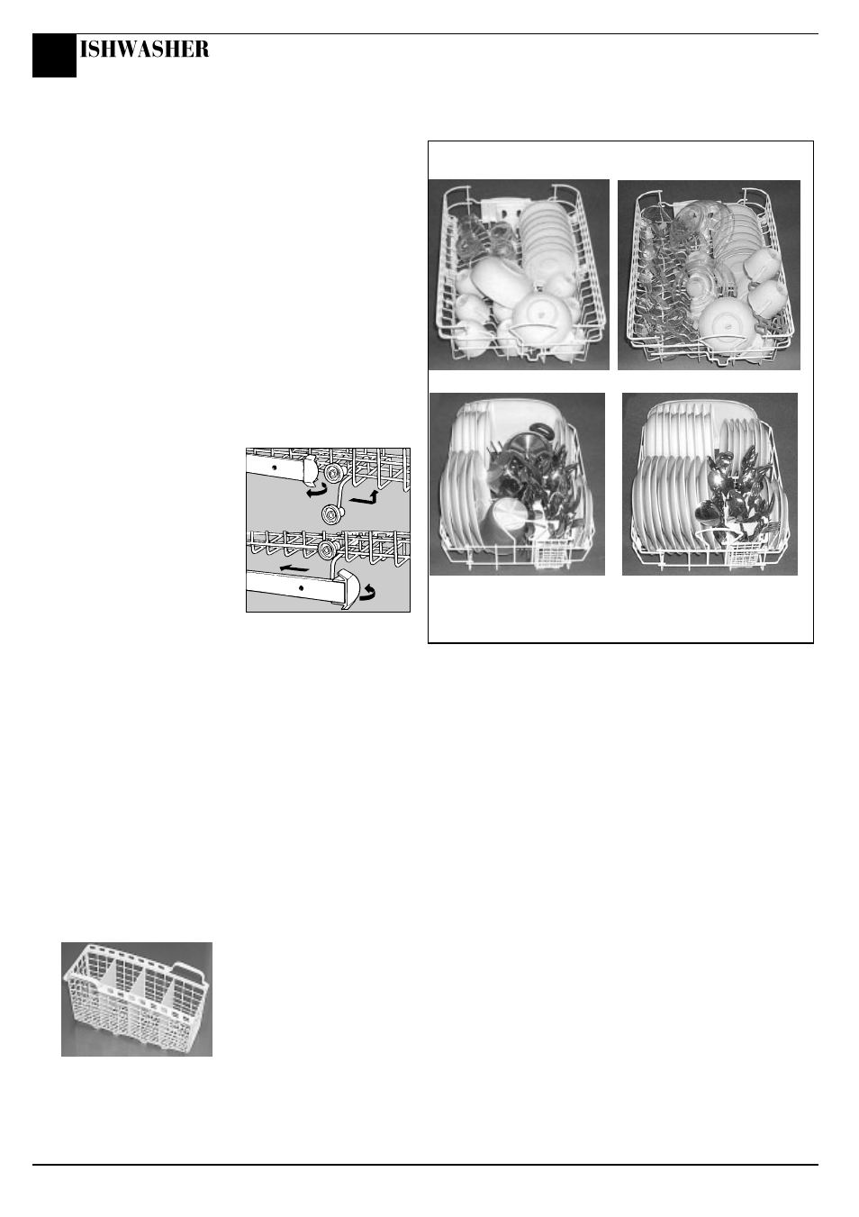 Loading your dishwasher, What can i wash, Ishwasher | Hotpoint SDW 60 User Manual | Page 12 / 20