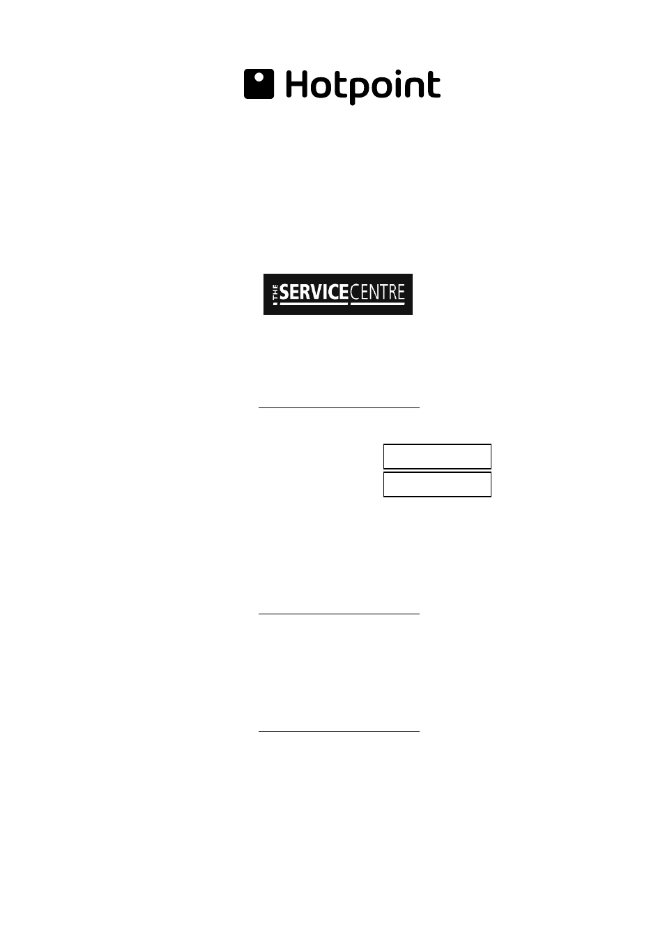 Key contacts, After sales service | Hotpoint SDW 60 User Manual | Page 20 / 20