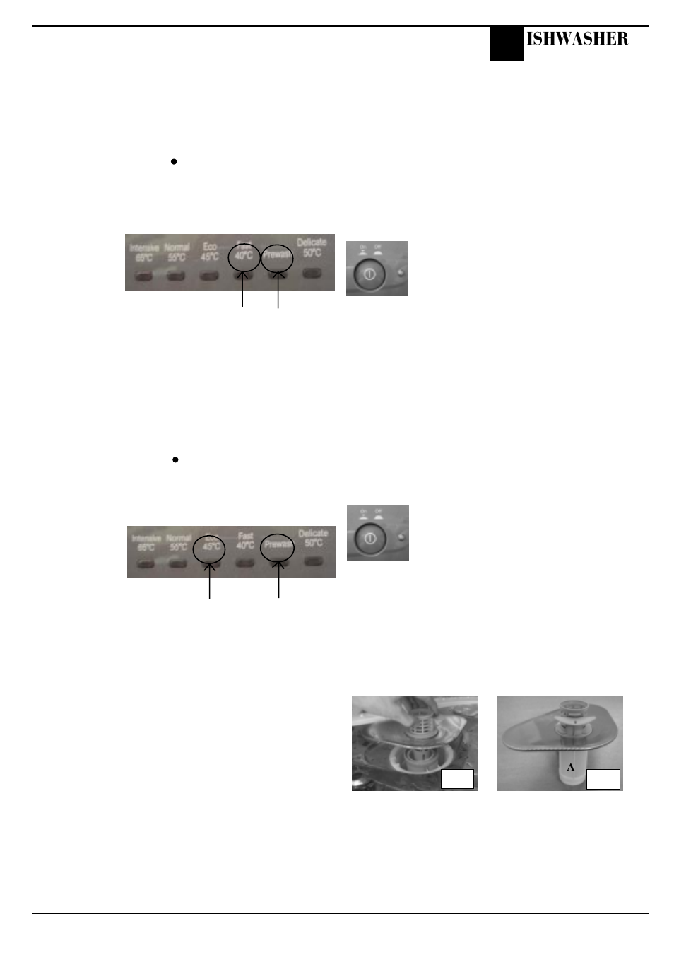 Ishwasher | Hotpoint FDW65 User Manual | Page 17 / 28