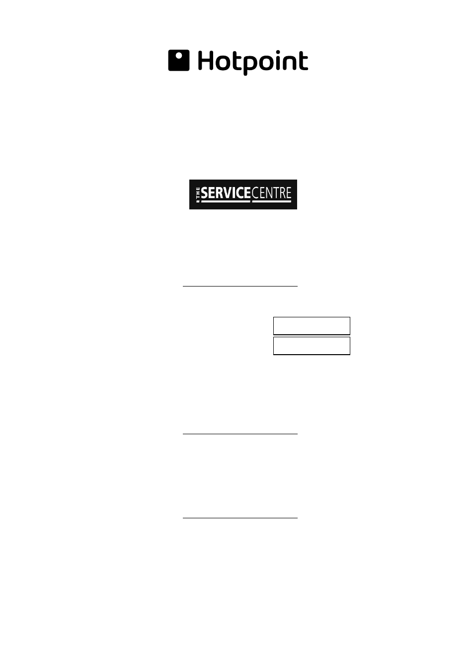 Key contacts, After sales service | Hotpoint FDW65 User Manual | Page 28 / 28