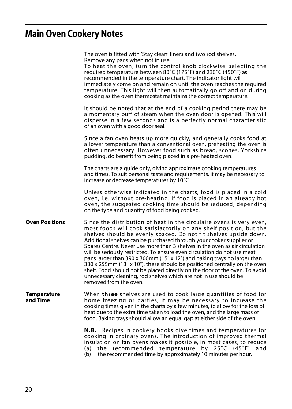 Hotpoint EDC51 User Manual | Page 20 / 28