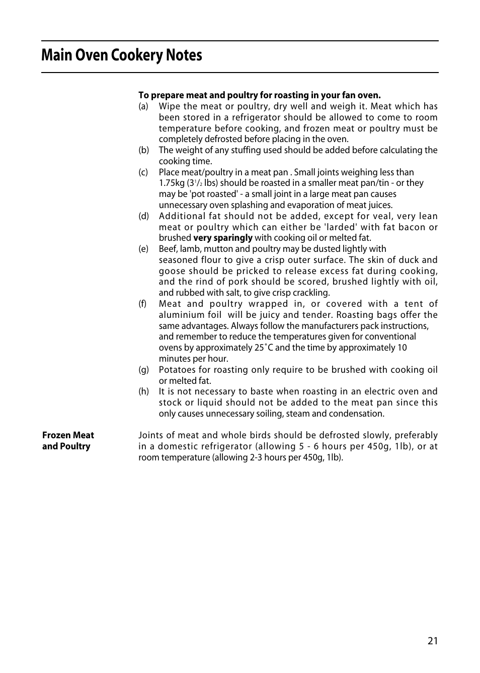 Hotpoint EDC51 User Manual | Page 21 / 28