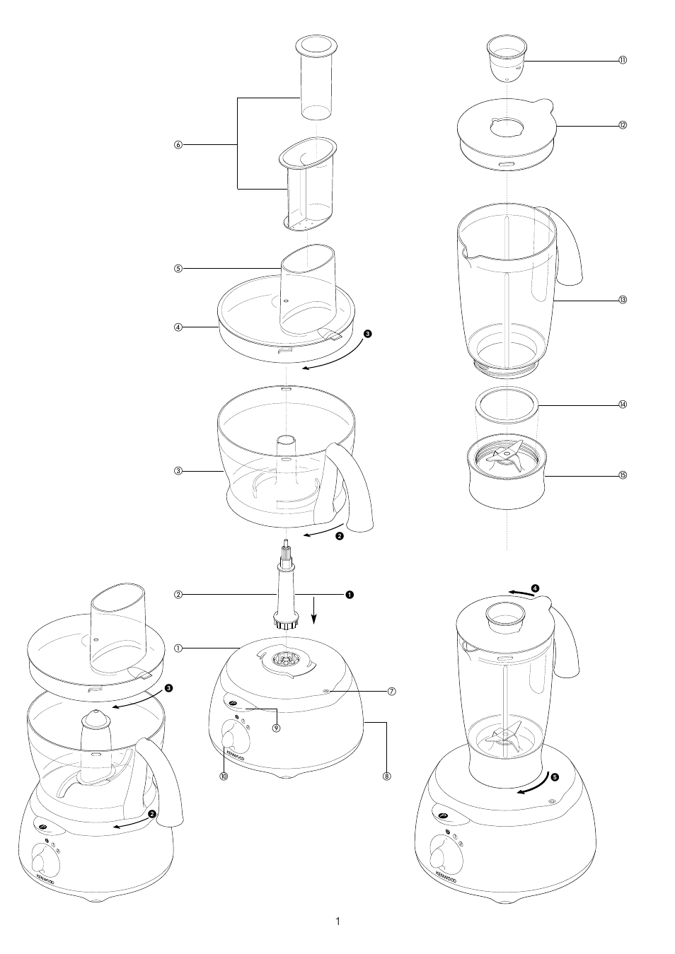Kenwood FP480 User Manual | Page 3 / 34