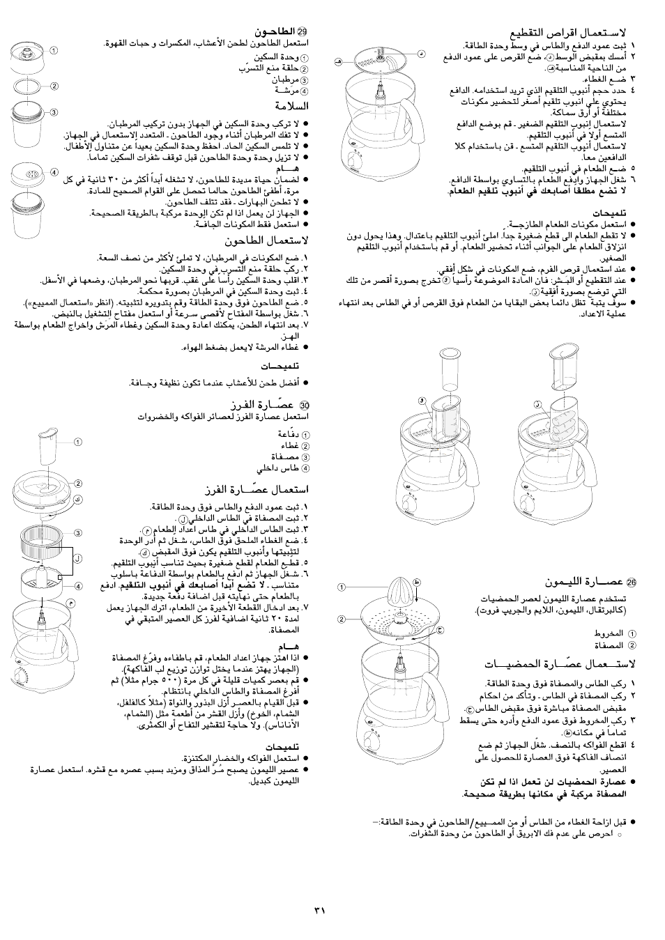 Kenwood FP480 User Manual | Page 33 / 34