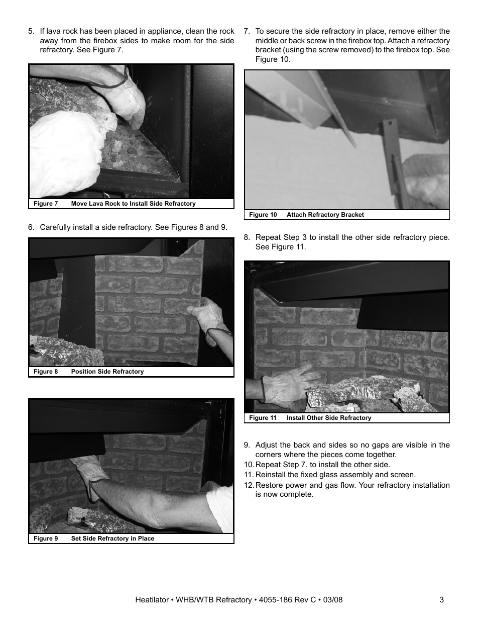 Hearth and Home Technologies WHB30 User Manual | Page 3 / 4