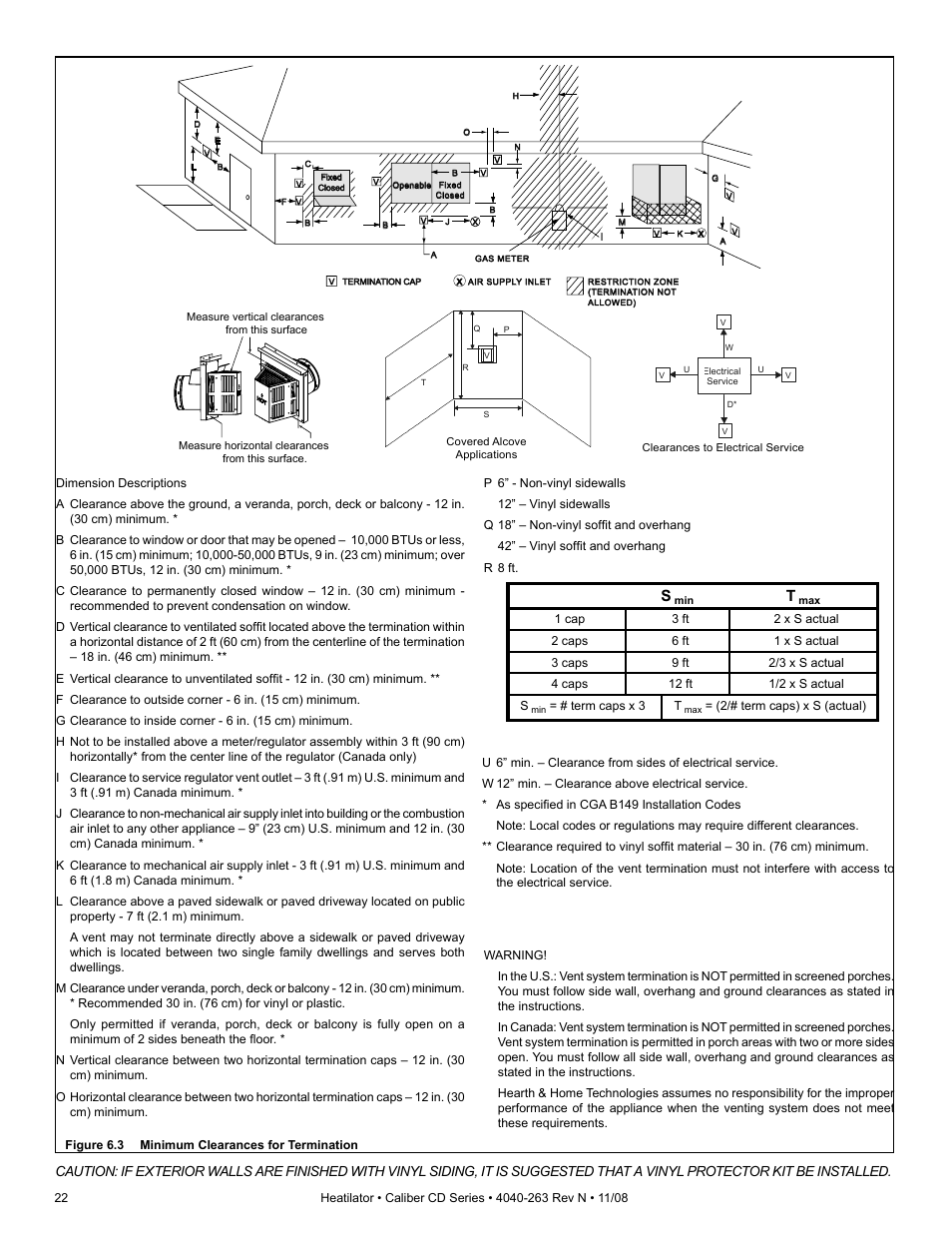Hearth and Home Technologies Direct Vent Gas Appliance CD4842LR User Manual | Page 22 / 80