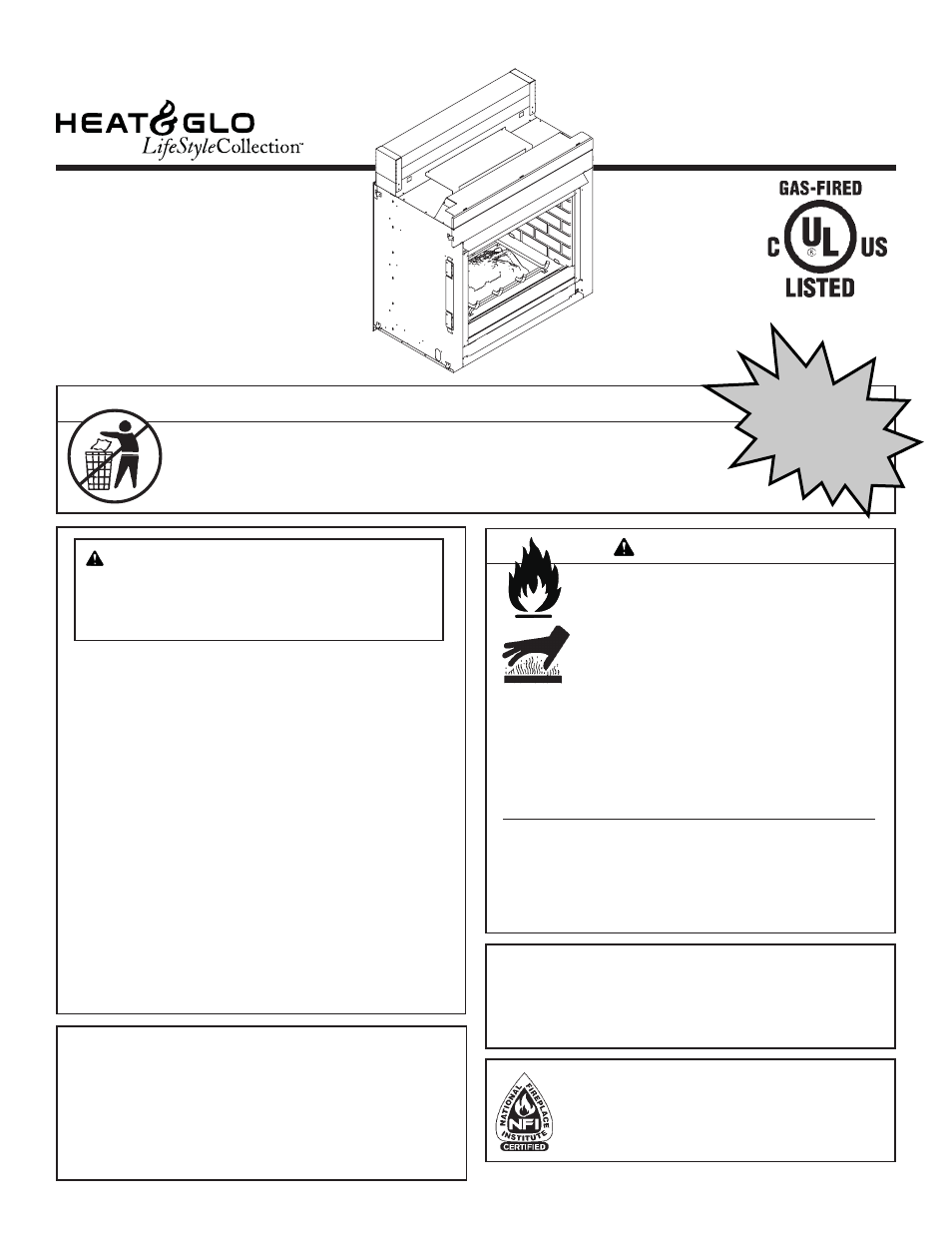 Hearth and Home Technologies Heat & Glo Twilight II-B User Manual | 40 pages