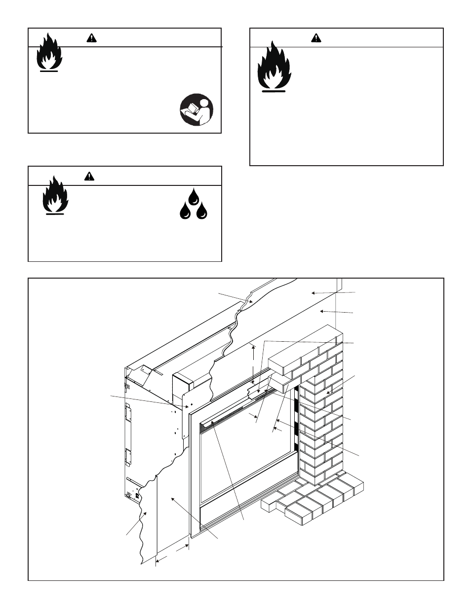 Warning | Hearth and Home Technologies Heat & Glo Twilight II-B User Manual | Page 22 / 40