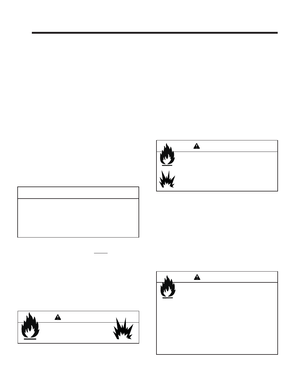 Caution, Warning, Getting started | Hearth and Home Technologies Heat & Glo Twilight II-B User Manual | Page 6 / 40