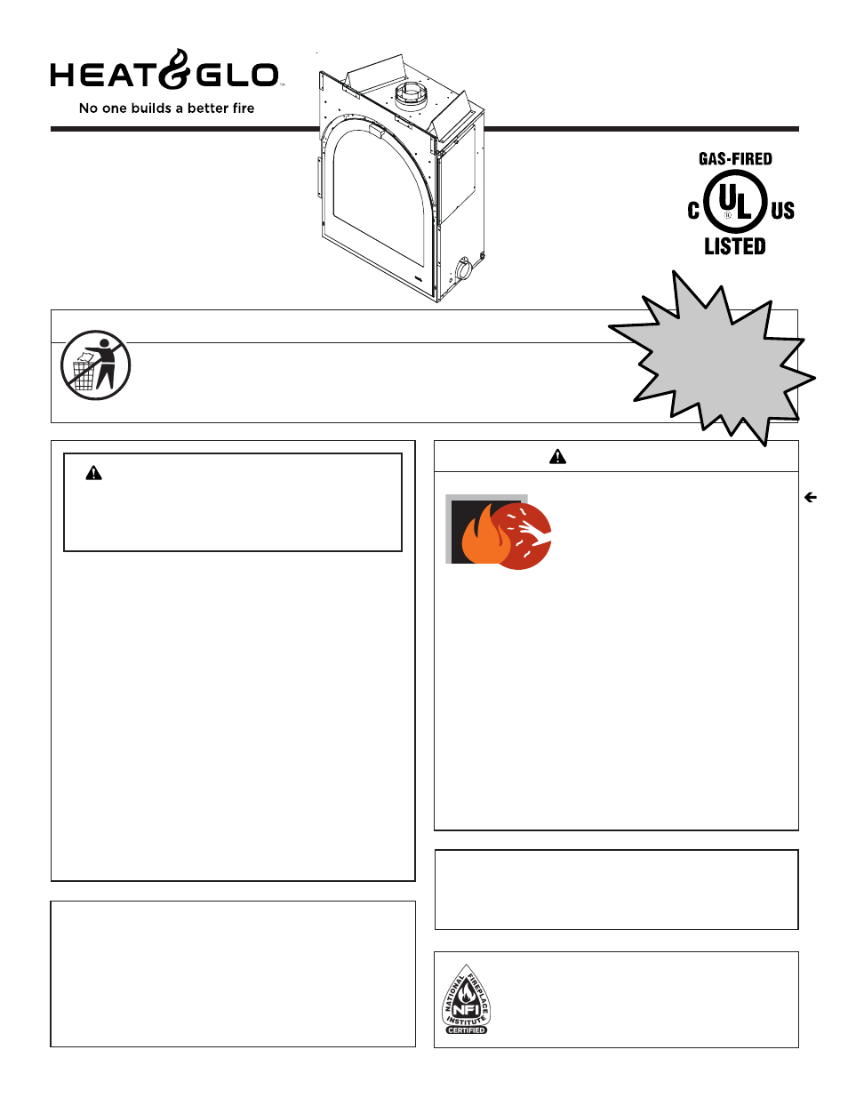 Hearth and Home Technologies CFX-Crescent User Manual | 38 pages