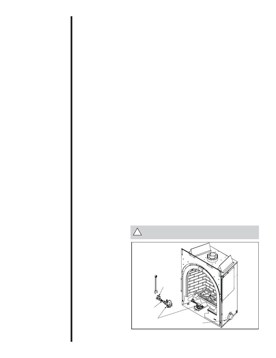 Step 6 the gas supply line | Hearth and Home Technologies CFX-Crescent User Manual | Page 28 / 38