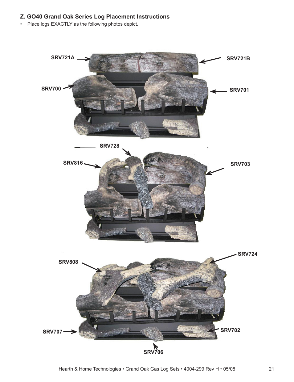 Hearth and Home Technologies GO24-IPI-LP User Manual | Page 21 / 27