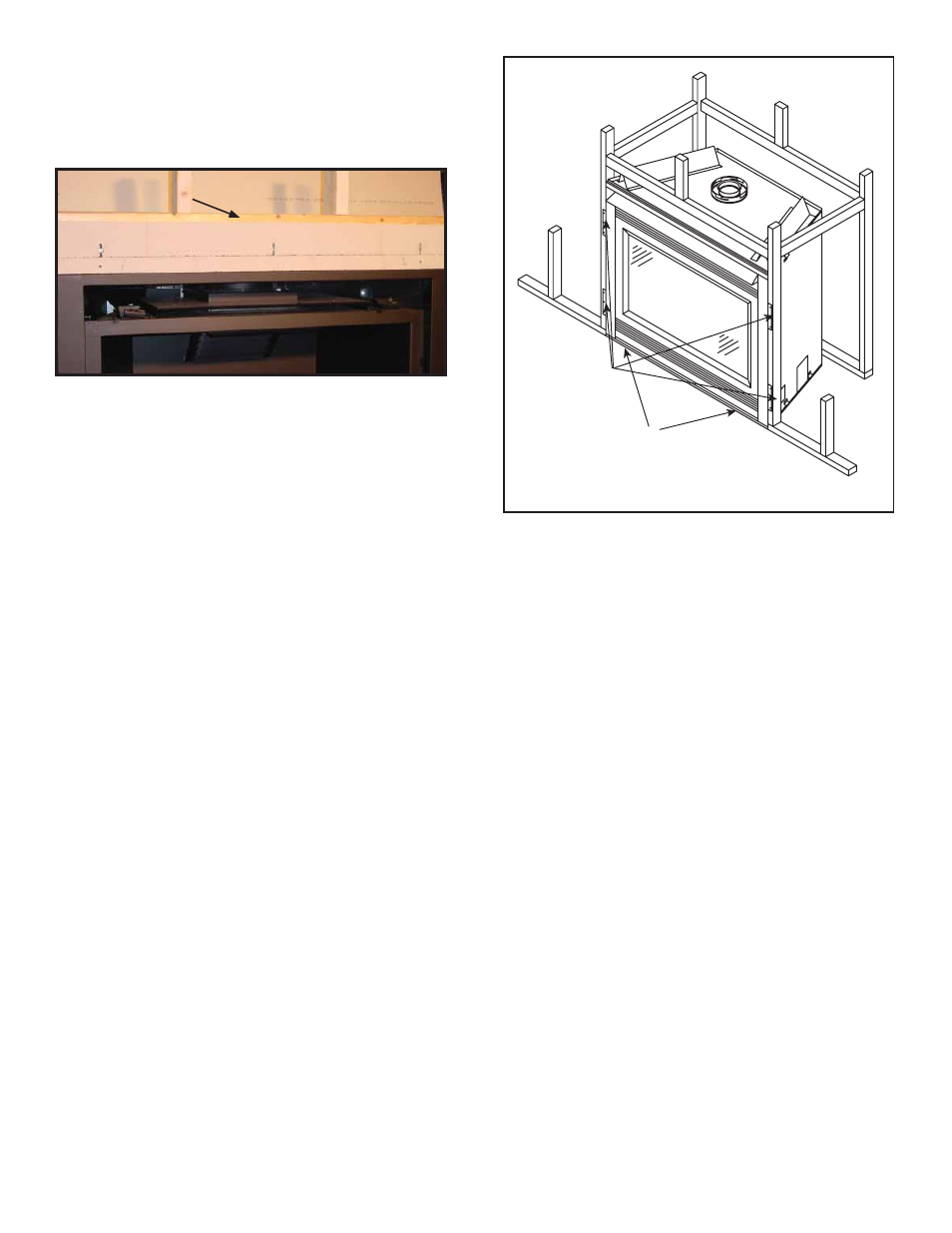 D. securing and leveling the appliance, C. installing the non-combustible board | Hearth and Home Technologies 6000G-IPI User Manual | Page 39 / 74