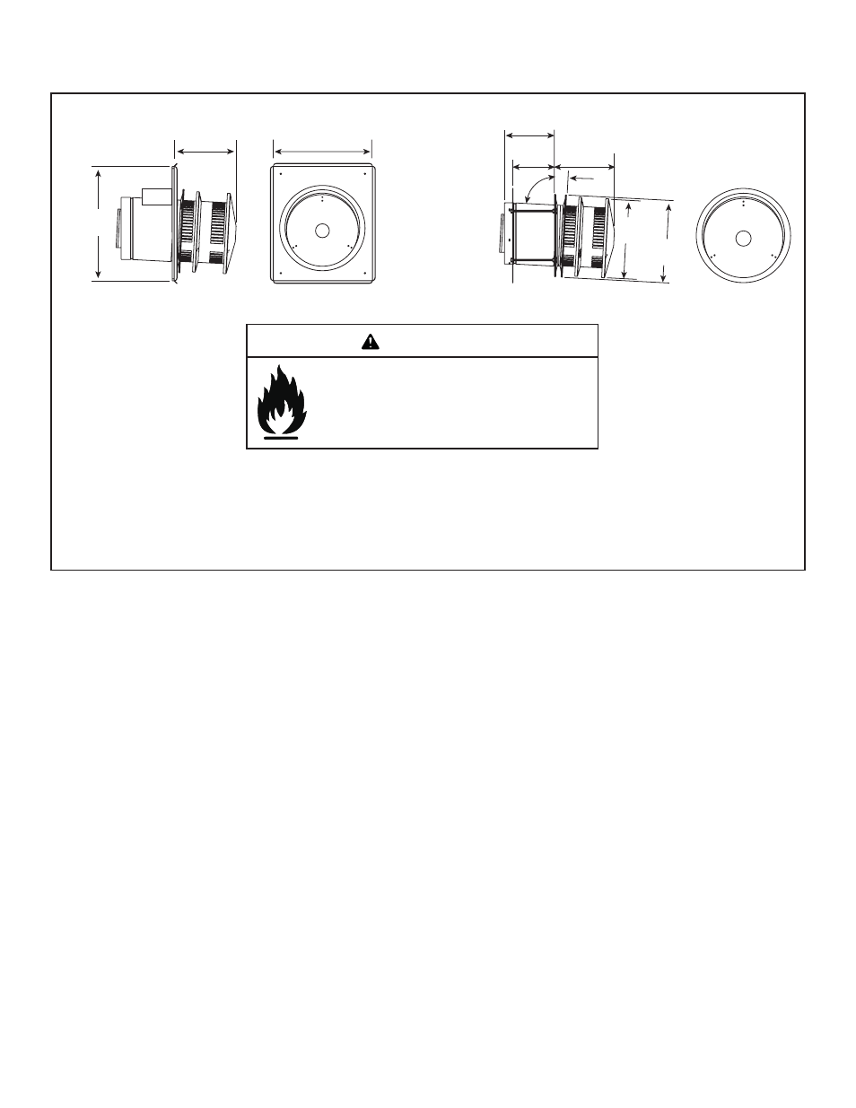 Warning, B. vent components diagrams (continued) | Hearth and Home Technologies 6000G-IPI User Manual | Page 67 / 74