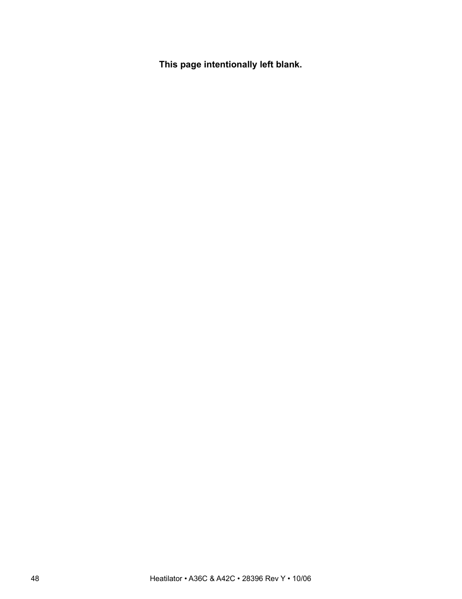 Hearth and Home Technologies A42CH  EN User Manual | Page 48 / 52